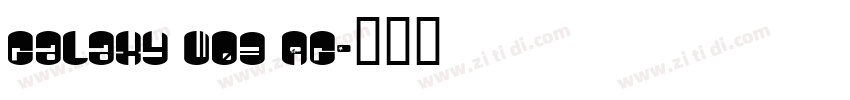 Galaxy W03 Rg字体转换